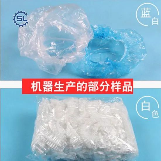 Full Automatic Multi-Types Disposable Doctor Hairnet Mesh Surgical Cap Making Machine - Image 6