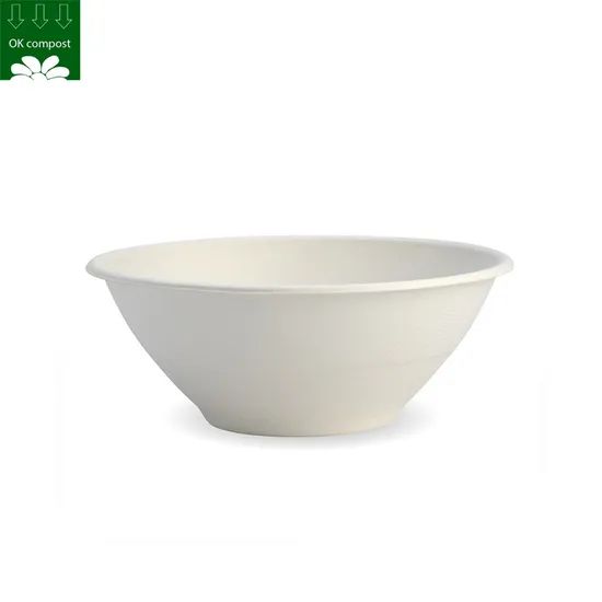 Good Price Custom Service Natural Pulp Sugarcane Bagasse Poke Bowls - Image 4