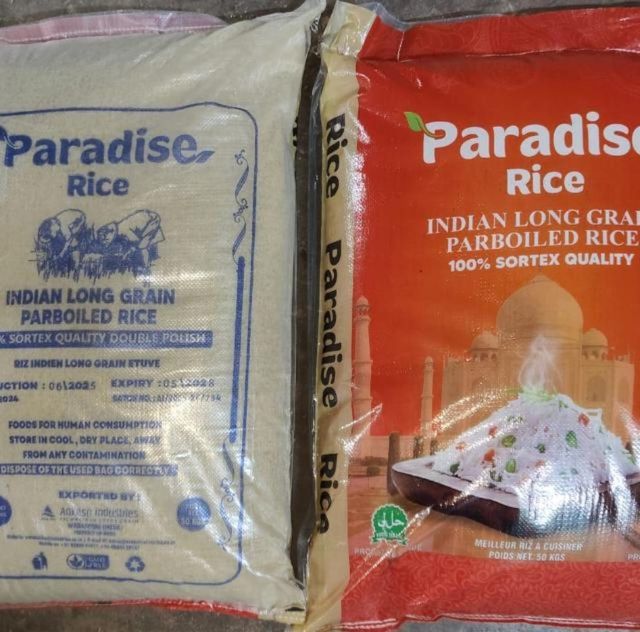 Paradise Rice Foreign Matter ≤ 0,5% Moisture Content ≤ 14% Grain Type Riz Blanc Long Grain Packaging Sacs En Polypropylène De 25 Kg Ou 50 - Image 1