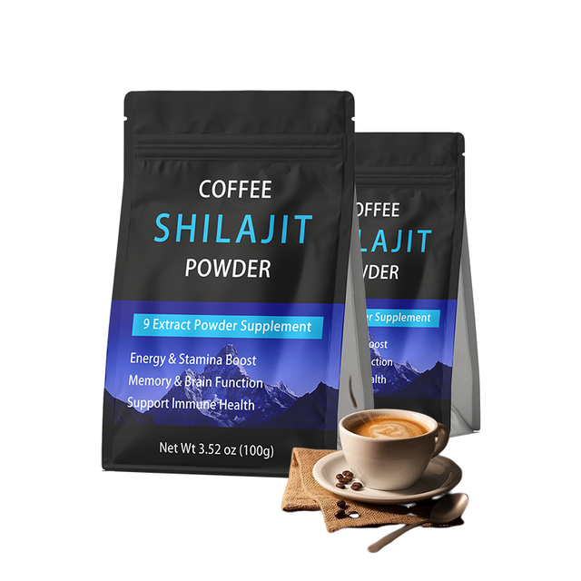 Superfoods Focus Memory Energy Shilajit Mushroom Instant Coffee Alternative Mix Nad Shilajit Mushroom Coffee - Image 3