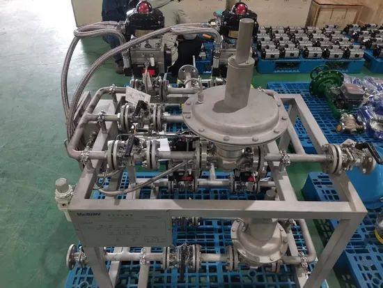 Packaged Valve Skid System Solution Origin China Trademark Veson HS Code 84123900 Model NO. VS-092DA Driving Mode Pneumatic - Image 2