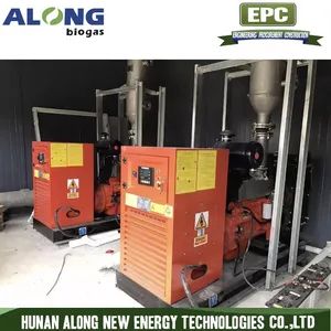 125kVA 100kw Biogas Generator Set with CHP Unit Heat Recovery System - Image 4