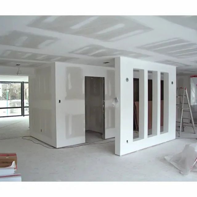 Gypsum Partition Service, 12 mm Thickness 12 mm Material Gypsum Boards Function Soundproofing Wall Type - Image 3