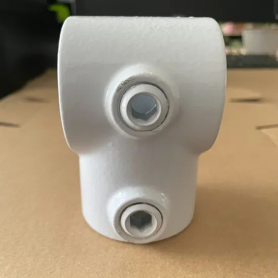 Pipe Connector Malleable Iron Railing Structural Short Tee Pipe Clamps - Image 6