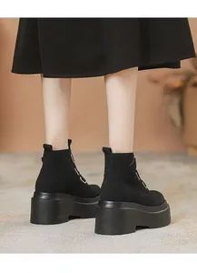 Elegant Brown Leather Boots for Formal Occasions and Everyday Wear - Image 6