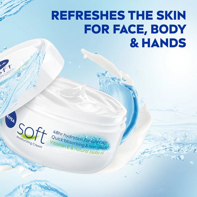 Buy Nivea Cream Soft 200ml at the best price - Image 2