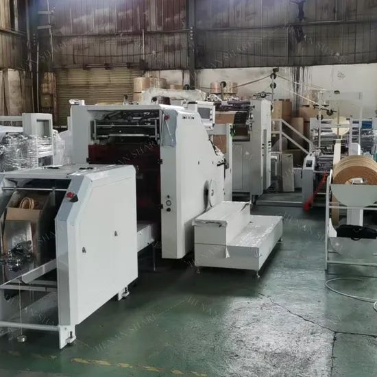 Automatic Paper Bag Making Machine Paper Bag Handle Rope Making Machine Making Paper Bag - Image 3