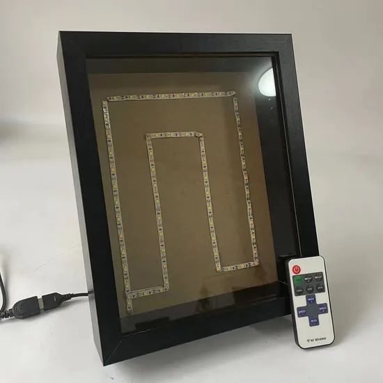 LED Art Frames Real Glass Digital Photos LED Shadow Box Frame - Image 5