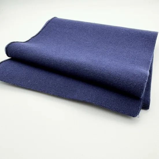 Custom Jacket Ribbing Flat Knit Rib Cuff Fabric - Image 2