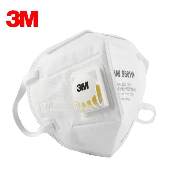 Safety Air Pollution Respirator 3501 Dust Mask Color White Colour White Origin China Trademark J&J Shape Dust Mask HS Code - Image 2