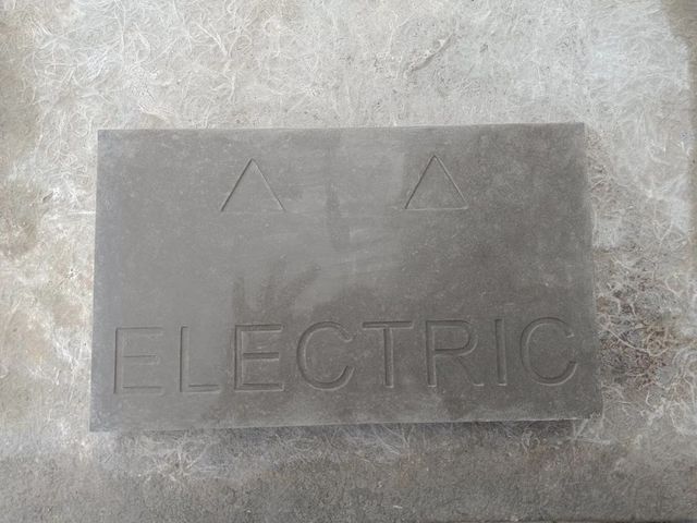PVC Concrete Cable Cover Color grey Material PVC Size 300x180x40 Mm Dimensions 300×180×40 Mm Usage/Application - Image 2