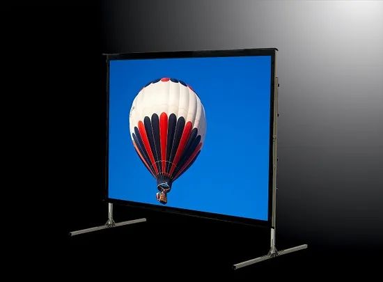 120" Fast-Fold Front/Rear Projection Screen/Fast Fold Screen/Large Outdoor Projection Screens - Image 3
