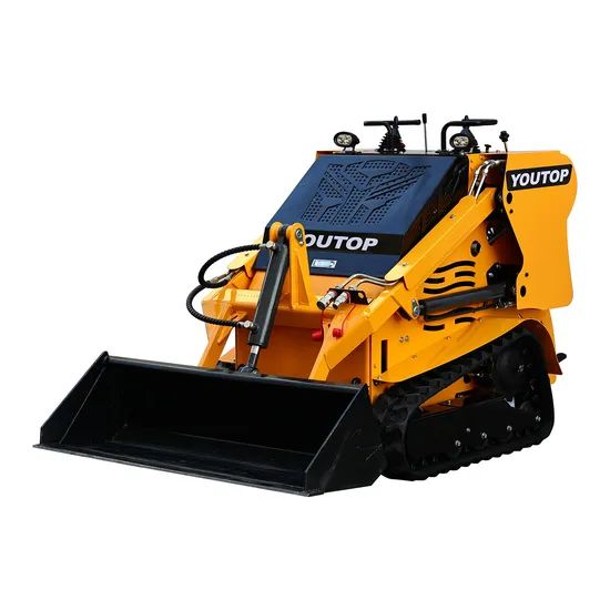EPA CE Diesel or Gasoline Skid Steer Loader Mini Track Skid Steer Loader Skid Steer Hydraulic Drive with Rubber Track - Image 1