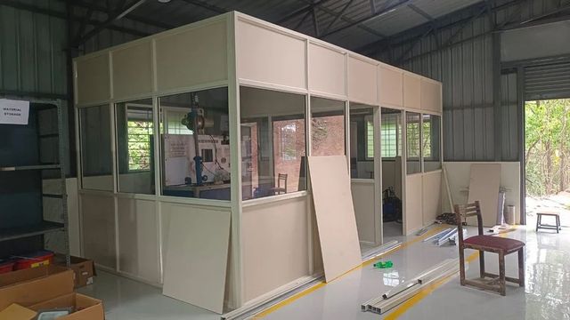 Aluminium Partition Work Size All customer requirement Thickness All customer requirement Open Style All customer - Image 1