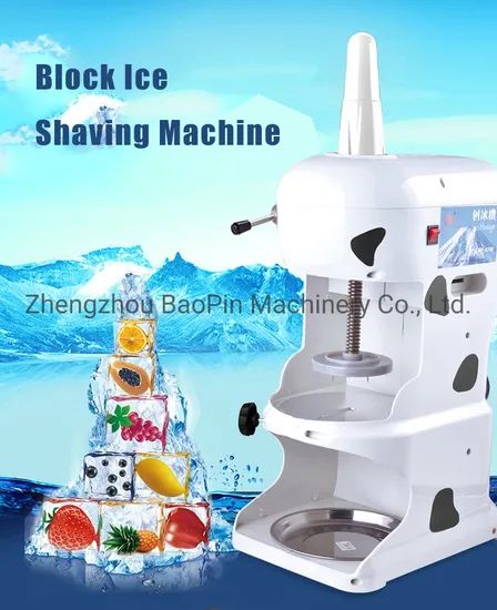 Commercial Ice Crusher Machine Snow Ice Shaver Machine Other Ice Cream Machines Shaved Ice Machine - Image 6