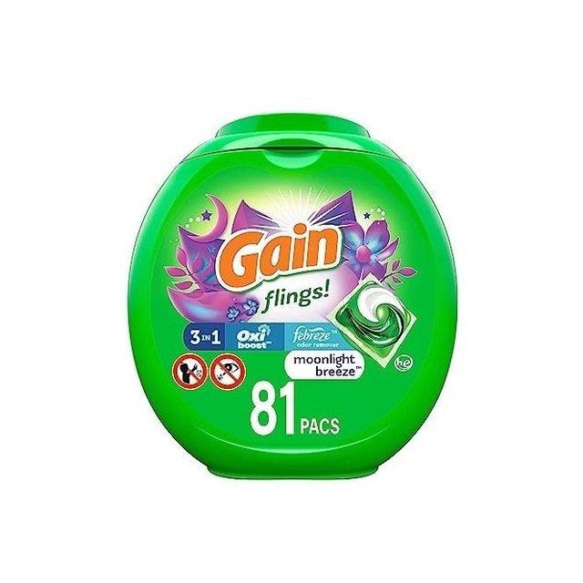 Gain flings Original + Aroma Boost 3-in-1 Liquid Laundry Pods 96 ct - Image 3