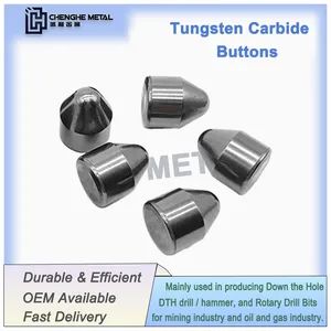 Premium Tungsten Carbide Button Tools for Industrial Applications - Image 2