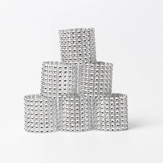 Crystal Napkin Rings for Stylish Banquet and Party Settings - Image 4