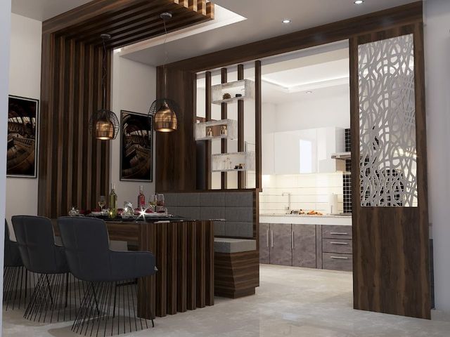Wooden Office Partition Shape Any Material Wooden Color All Colors Appearance Modern Size As per requirement Usage/Application - Image 6