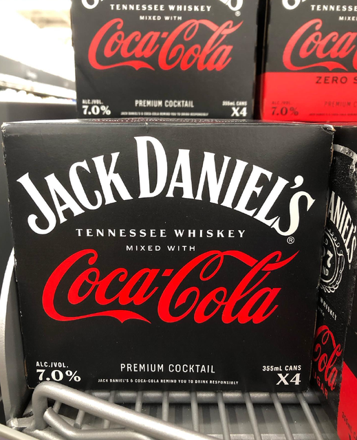 READY TO DRINK Jack Daniel’s & Coca-Cola 269ml & 355ml Cans On Sale - Image 4