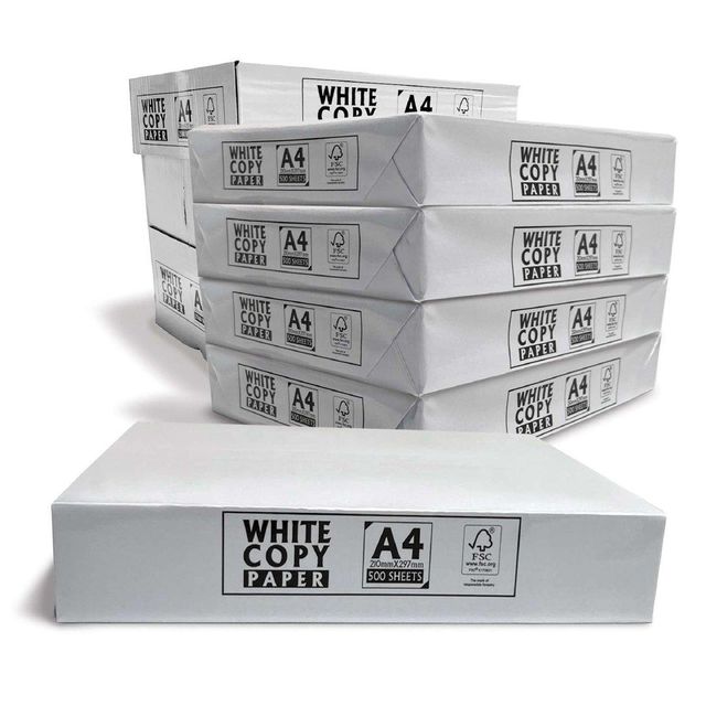 A4 Copy Paper 80gsm Bright White Printing Paper Smooth Surface Office Copy Paper Laser Inkjet Use Wholesale Export Grade Factory - Image 3