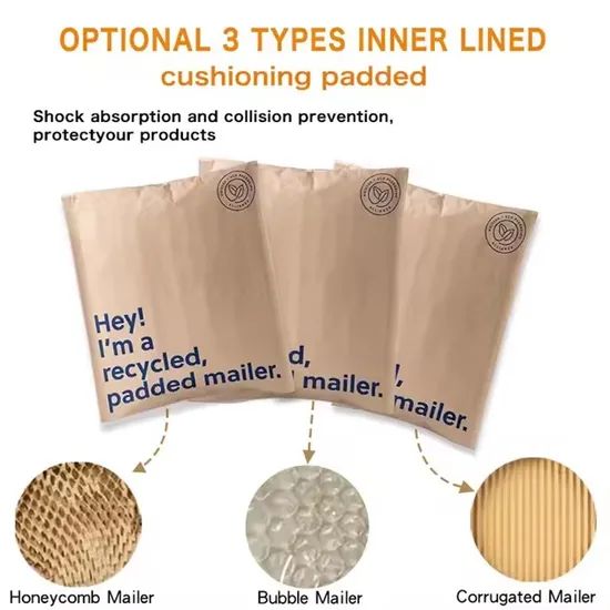 Express Compostable Packaging Courier Shipping Envelope Plastic Mailing Bag - Image 4