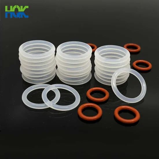 Silicone O Rings Food Grade Heat Resistance Colored Clear Silicone O-Rings - Image 1