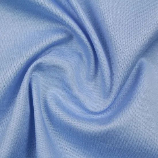 Premium 60s Double Mercerized Interlock Fabric for Apparel Width 63/65" Origin China Weight 150GSM Pattern Plain Trademark - Image 4