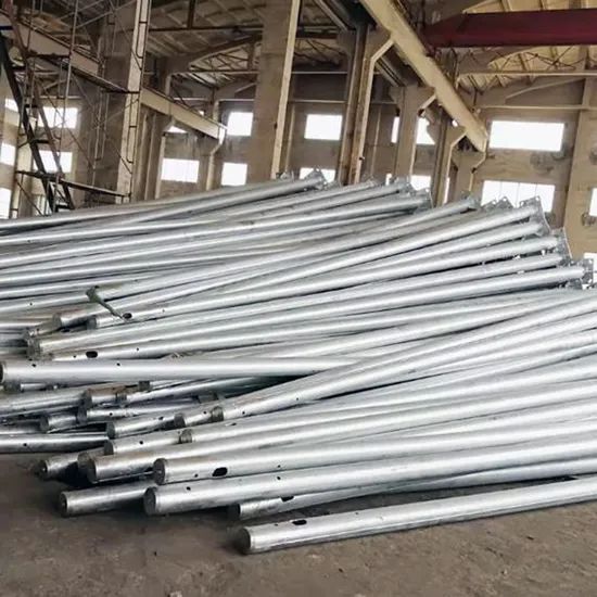 Conical Square Octagonal Lamp Post 12m Galvanized Steel Street Light Poles - Image 3