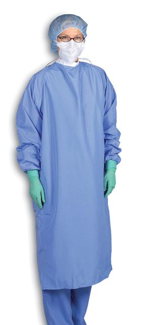 Factory Direct Supply Wholesale Non-Surgical Disposable Isolation Gown with Elastic Cuff Level 1 2 - Image 5