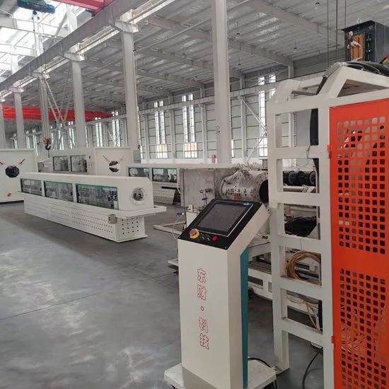 Automated Single-Screw Plastic Extruder for Large-Diameter Steel-Reinforced PE Composite Pipes - Image 1