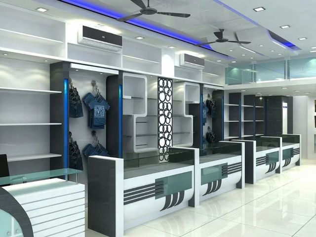 Showroom Interior Designing Service Space Planning Included Lighting Design Included Display Arrangement Included Furniture Selection - Image 3