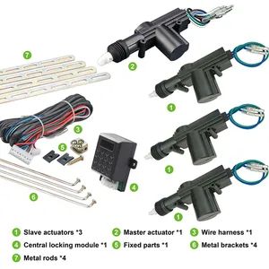 Nto Ld003 Smart Keyless Entry Alarm for Vehicle with 12V Central Locking System - Image 4