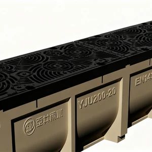 Durable Polymer Concrete Trench Drain for Customizable Load Classes - Image 1