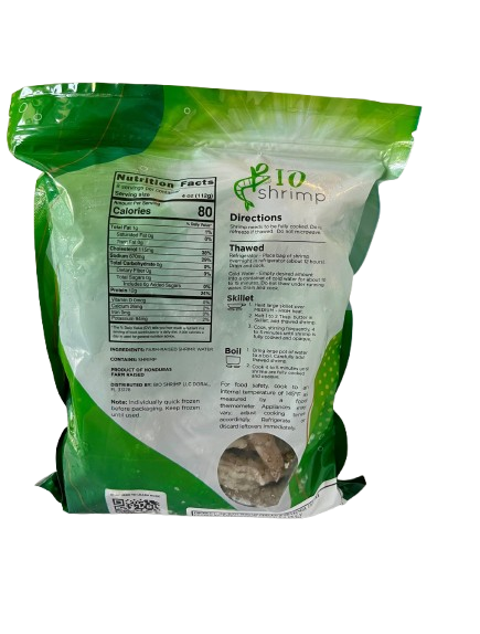 Litopenaeus vannamei (whiteleg shrimp) Place of Origin Honduras Quality No Added Phosphates Packaging 2 lb Ziplock Full Color - Image 5