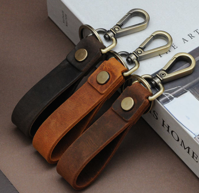 Genuine Leather Keychain - Image 5