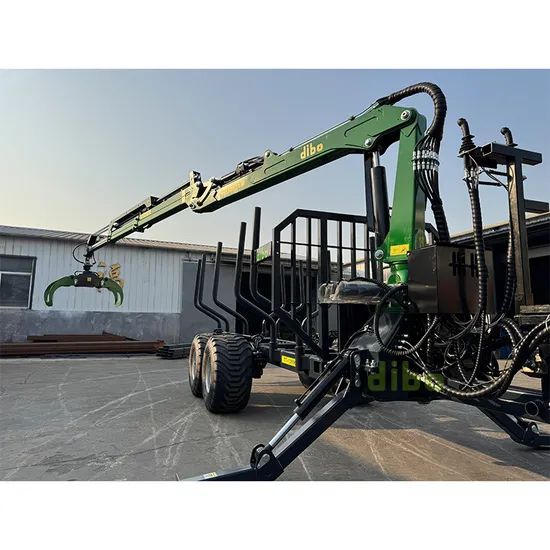Forestry Machinery Timber Forest Forestry Log Wood Crane with Forest Trailer - Image 4