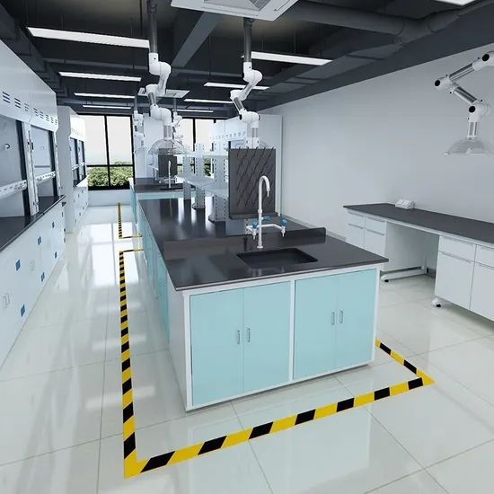 Science Lab Bench Lab Furniture Laboratory Bench with Cabinets - Image 3