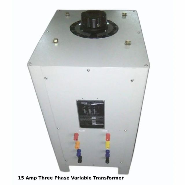 Three Phase Variac lab equipment Display LED Brand Paras Power 5 kVA Material Standard Packaging Type Standard Usage/Application - Image 1
