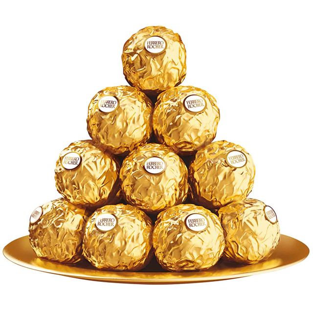 Ferrero Rocher Hazelnut Chocolate, Gourmet Milk Chocolate - Image 3