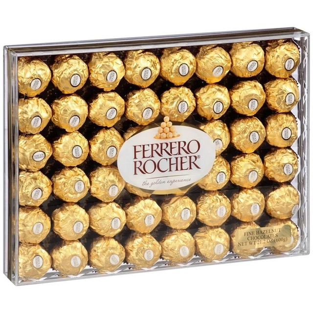 Ferrero Rocher Hazelnut Chocolate, Gourmet Milk Chocolate - Image 4