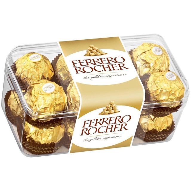 Ferrero Rocher Hazelnut Chocolate, Gourmet Milk Chocolate - Image 2