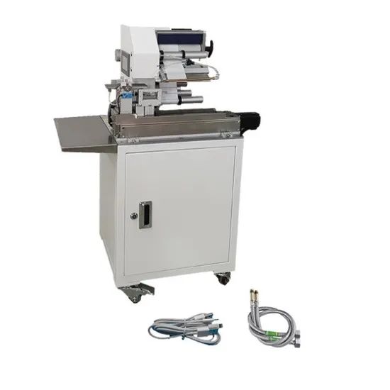 Automatic Cable Labels Fold Tags Labeling Machine Model NO. KLP-1827 Driven Type Electric Automatic Grade Automatic Type Sticker Labeling Machine - Image 1