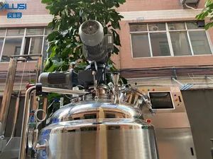 Stainless Steel Ointment Cream Homogenizer Blend Vacuum Emulsifyinge Face Scrub Mixing Machine - Image 3