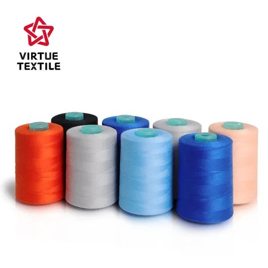 High Quality Grs 100 Recycled 40s 2 Poly Poly Core Spun Yarn Sewing Thread Recycled - Image 4