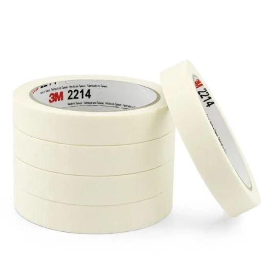 3m2214 Crepe Paper Masking Tape for Light-Duty Applications Trademark 3M Origin Shanghai Size 787.5mm*50m Model NO. 3m - Image 2