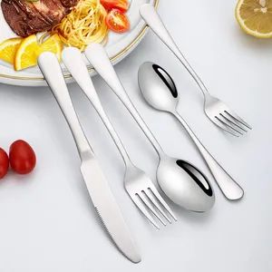 Stainless Steel Cutlery Flatware Silverware Set - Image 4
