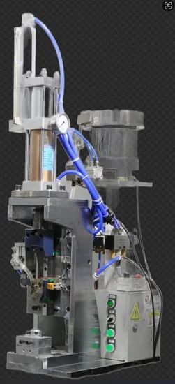 Rivet Equipment Manufacturer Fasteners Pneumatic Orbital Spinning Spin Riveting Machine - Image 5