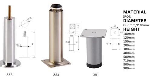 Table Leg for Furniture Hardware Origin China Model NO. ASL Condition New Trademark TRUMY Customized Customized Specification - Image 1