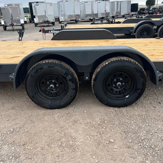 Equipment / 7×22 7.2k Lamar Car Hauler Trailer - Image 4